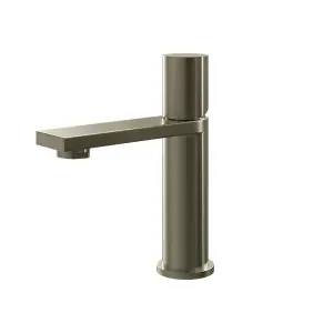 Flode Limingen Mono Basin Mixer Tap Brushed Steel