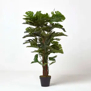 Homescapes Artificial Monstera Plant, 120 cm Tall