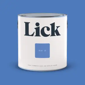 Lick Blue 19 Eggshell Emulsion paint, 2.5L