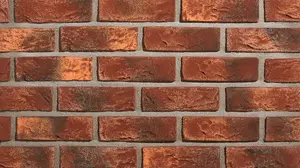 Country Red Brick Slips - 3 m2 - 3 boxes  MyDecorativeStone