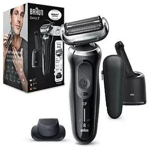 Braun Series 7 Electric Shaver With Smart Care Center And Precision Trimmer - Black 70-N7200cc