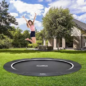 13ft Salta Royal Baseground Round Trampoline