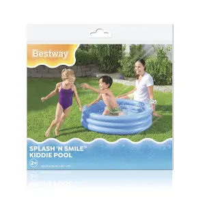 Bestway Plain PVC Inflatable pool (W) 1.02m x (L) 1.02m