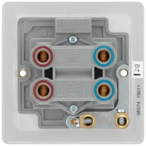 BG 45A Rocker Flat Control switch with LED indicator Matt