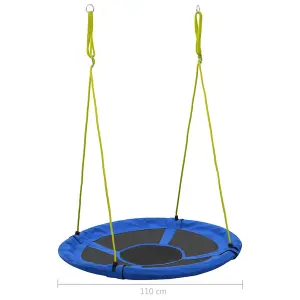 Berkfield Swing 110 cm 100 kg Blue