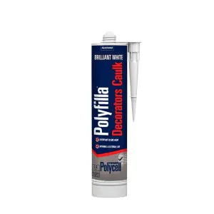 Polycell Polyfilla White Decorators Caulk 380ml