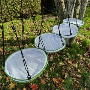 Large Mesh Bird Feeder Seed Catcher Tray (Set of 4)