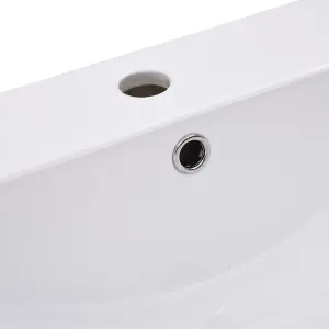 Built-in Basin 91x39.5x18.5 cm Ceramic White