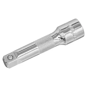 Sealey Extension Bar 75mm 3/8" Square Drive Chrome Vanadium Steel Tool S38E75