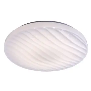 Luminosa Silvy Dimmable LED Flush Light 72W 4500Lm