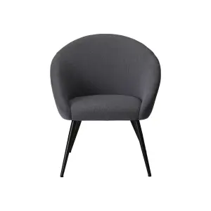 Colenso Dark blue Linen effect Relaxer chair (H)845mm (W)730mm (D)665mm