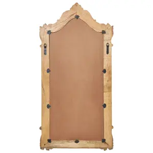 Wall Mirror MABLY Wood Natural