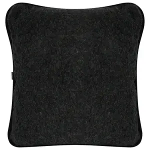 Pure Merino Wool Pillow - Black