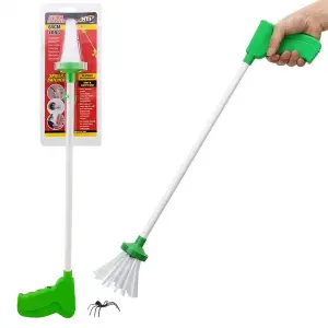 Spider Catcher Humane Insects Removing Bugs Reach Home Grabber Trap Easy Indoor 65Cm Long Handle