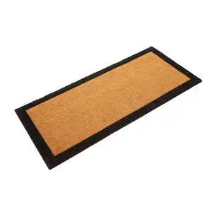 Interiors by Premier Black Border Extra Large Doormat