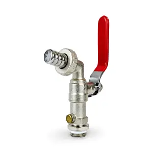 Warmer System Lever Handle 1/2 inch Outside Garden Tap with Check Valve