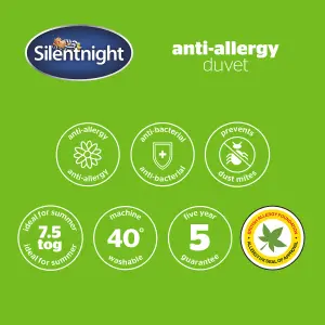 Silentnight Anti-Allergy Duvet, 13.5 Tog - Double