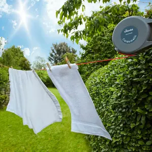 Vileda Retractable Clothes Line Cordomatic Washing Line 15M Holds 15kg Weight