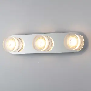 Bubble Effect 3x5W LED Bathroom Wall Light