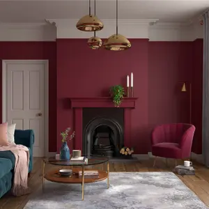 Dulux Trade Heritage Florentine Red Velvet matt Wall paint, 2.5L