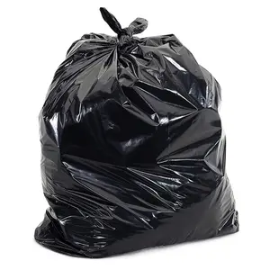 1000 x Strong 140 Gauge Black 18x29x33" Rubbish Waste Refuse Sacks