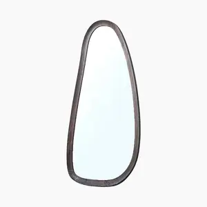 Inayat Asymmetrical Mirror - Mango Wood - L120 x W50 x H5 cm - Brown