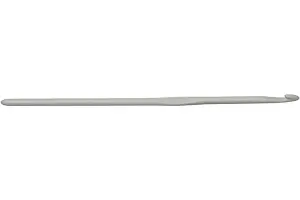 ALUMIN GR CHK SE 3 - Crochet Hook: Grey Aluminium: 15cm x 3.00mm - KnitPro