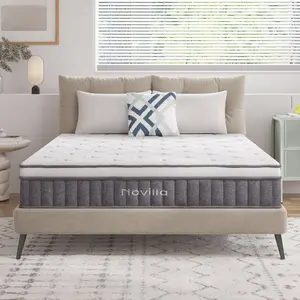 23cm  Cooling  Memory Foam Pocket Sprung Mattress Super King (6')