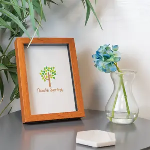 Nicola Spring - 3D Box Photo Frames - A5 (6 x 8") - Pack of 2