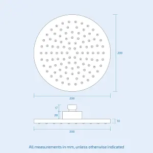 Flora 3 Way Round Concealed Thermostatic Mixer Valve Hand Shower Bath Filler