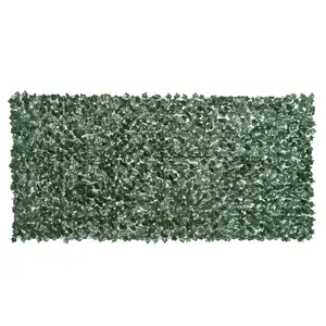 Outsunny Artificial Leaf Hedge Panel Garden Fence Privacy Screen 1.5m x 3m