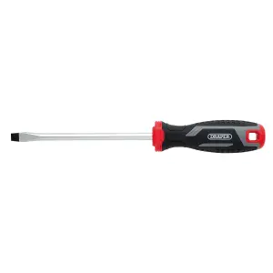 Draper Slotted Soft Grip Screwdriver, SL8 x 150mm 13392