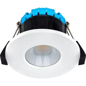 Luceco FType Smart Compact Flat Fire Rated Downlight 6W 580LM