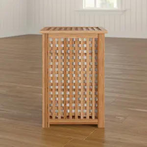 Wood Cabinet Laundry Hamper