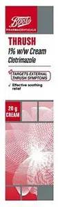 Boots Pharmaceuticals Thrush 1% W/W Cream - 20G