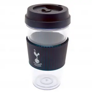 Tottenham Hotspur FC Logo Travel Mug Clear/Navy (One Size)