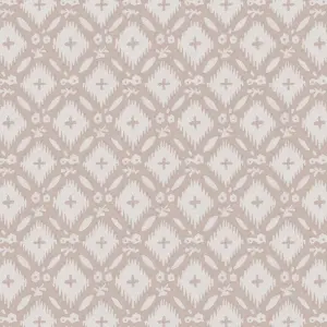 Laura Ashley Whitebrook Grey Motif Smooth Wallpaper Sample