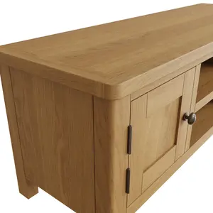 Clara Rustic Oak Large TV Unit