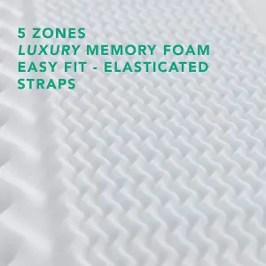 Assura Sleep 5 Zone Memory Foam Topper