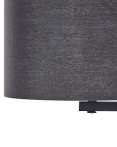 Beliani Modern Table Lamp Black BALDWIN