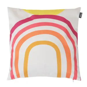 Veeva Soleil Collection Sun and Rainbow Set of 4 Soleil Outdoor Cushion  - Collection One