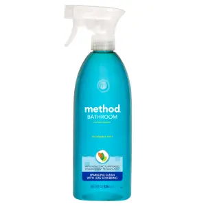 Method Eucalyptus Mint Ceramic, enamel, stainless steel & synthetic resin Bath Cleaning spray, 828ml