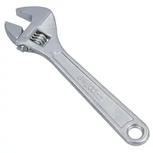 8 Inch Standard Adjustable Spanner Wrench Monkey Wrench Plumbers 0 - 25mm