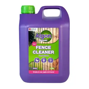 Algon Organic Fence Furniture Cleaner Concentrated Algae Remover Pet Safe 2.5L