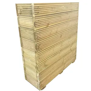 Ruby Tall Restaurant Planter Treated Stylish Wooden Planter for Outdoor Spaces