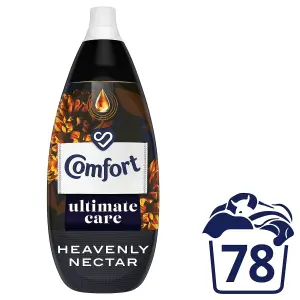 Comfort Ultimate Care Fabric Conditioner Heavenly Nectar 1.18 Litre, 78W, 2Pk