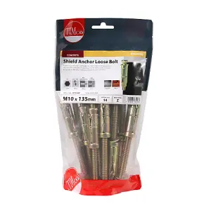 TIMCO Shield Anchors Loose Bolt Gold - M10:75L (M10 x 135)