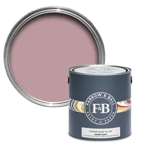 Farrow & Ball Dead Flat Mixed Colour 246 Cinder Rose 750ml