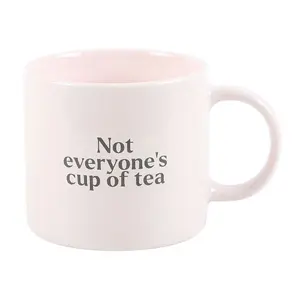 Something Different Not Everyones Cup Of Tea Mug White/Black (One Size)