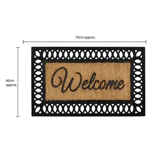 40 x 70cm Non-Slip Outdoor Door Mat